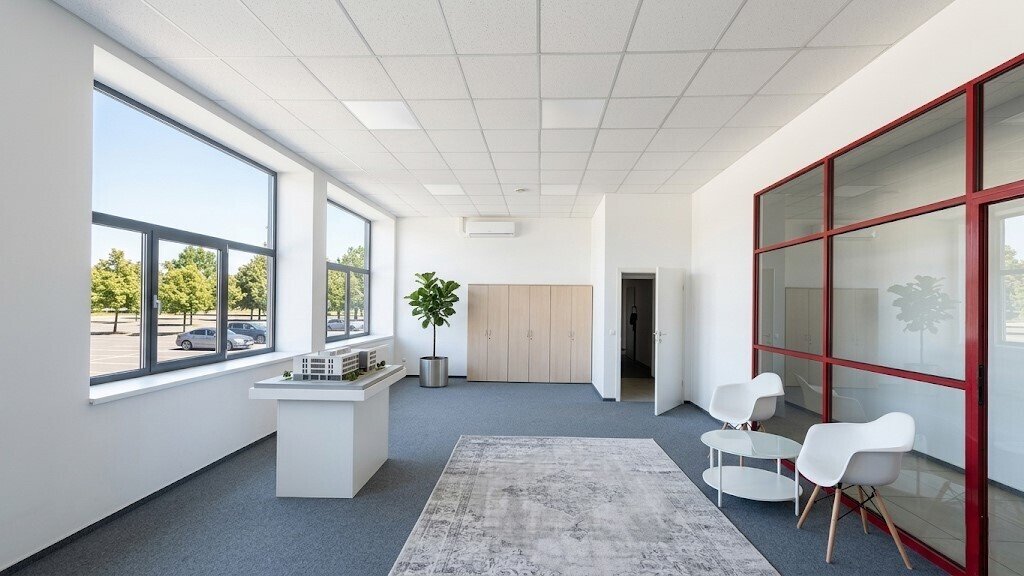 Magazyn i biura 1164 m² z bramami i parkingiem Łódź  1 164m2 Foto 1