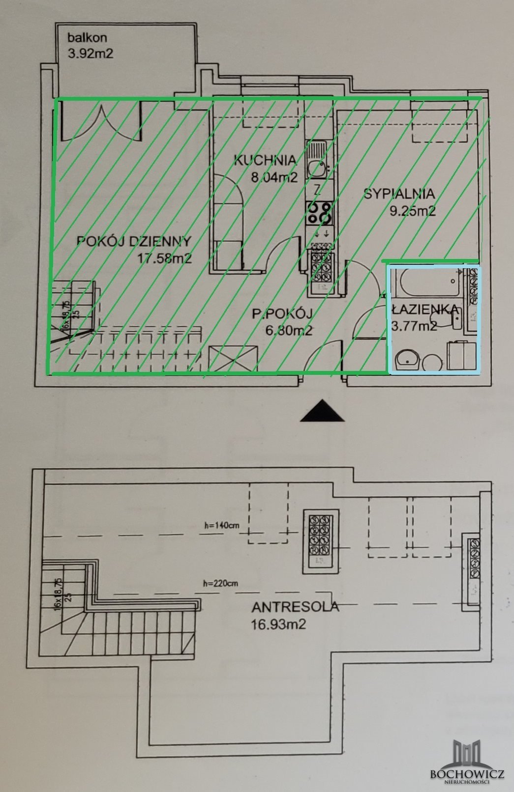 Mieszkanie dwupokojowe na sprzedaż Wrocław, Krzyki, Wojszyce, Klasztorna  62m2 Foto 13