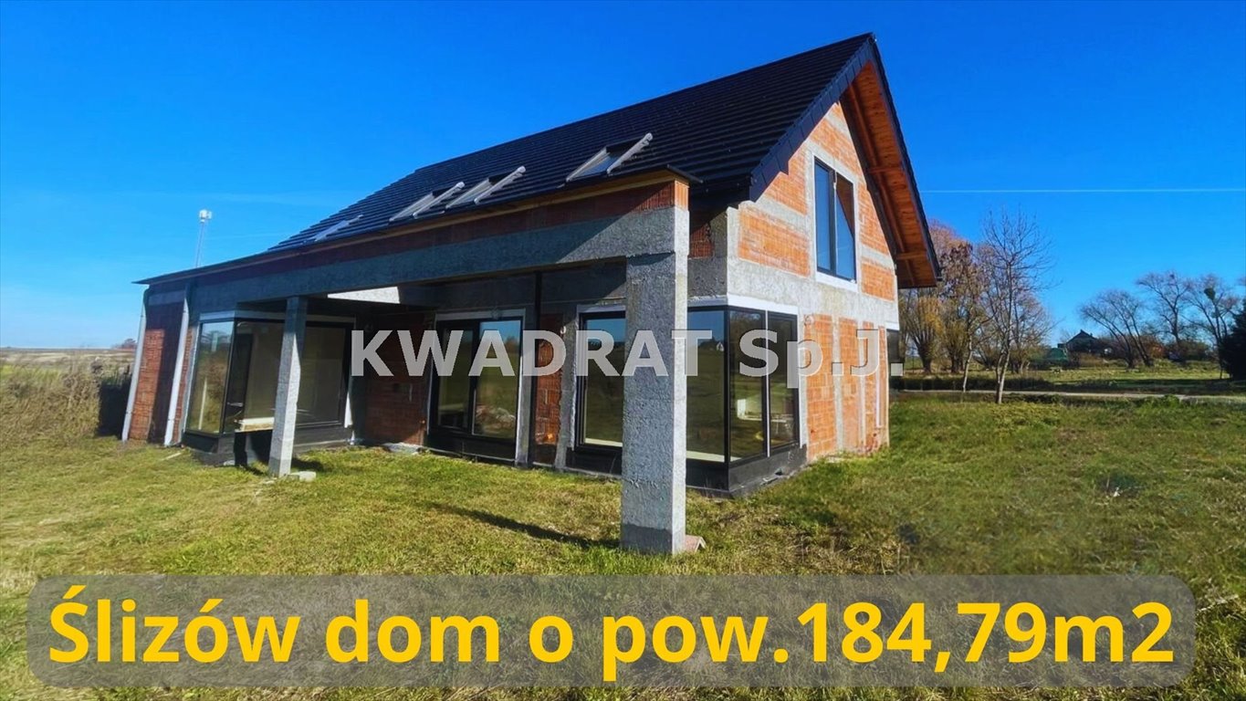 Nowoczesny dom 184 m² z garażem i dużą działką Ślizów  219m2 Foto 1