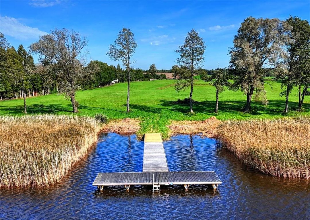 Ekskluzywna działka nad jeziorem Stręgiel 4,8 ha z dostępem do Wielkich Jezior Stręgiel  4 788m2 Foto 1