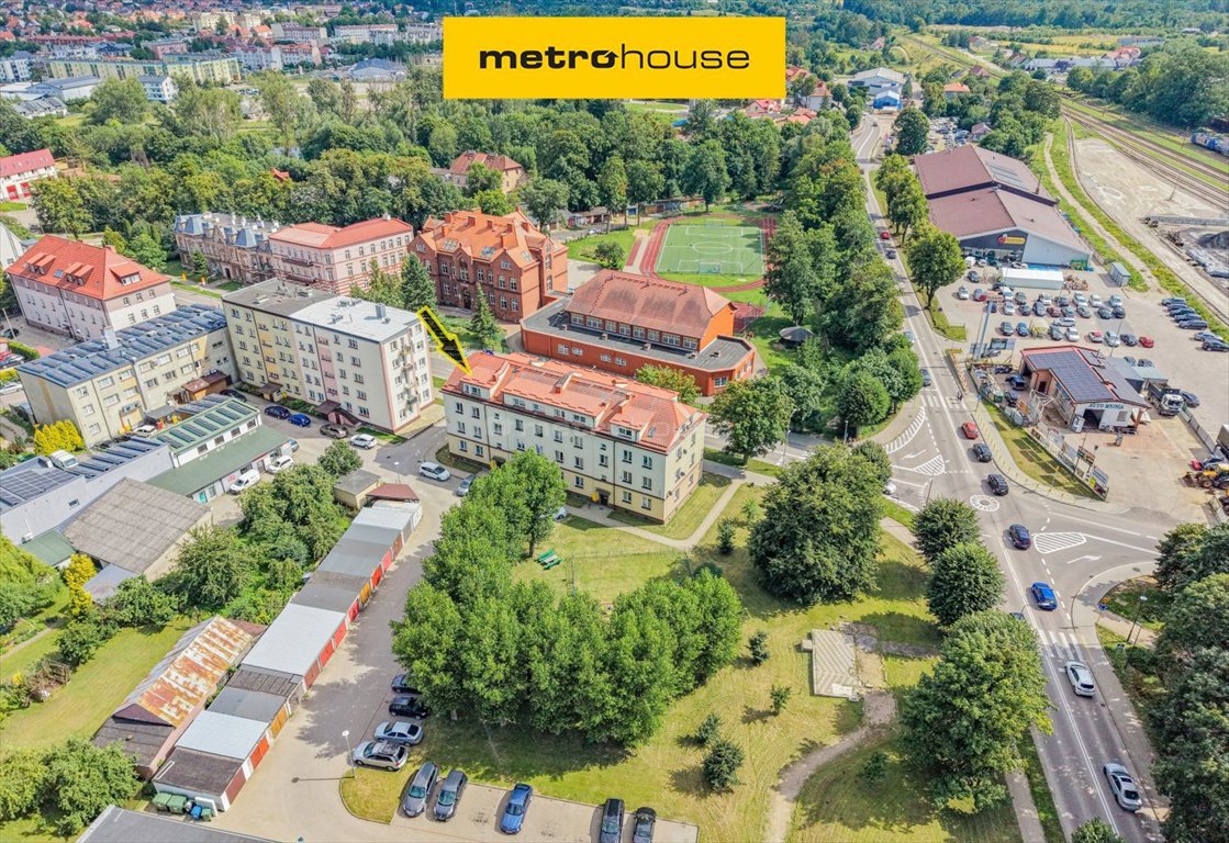 Przestronne 3-pokojowe mieszkanie z kominkiem i strychem - polecam! Olecko, Kolejowa  58m2 Foto 1