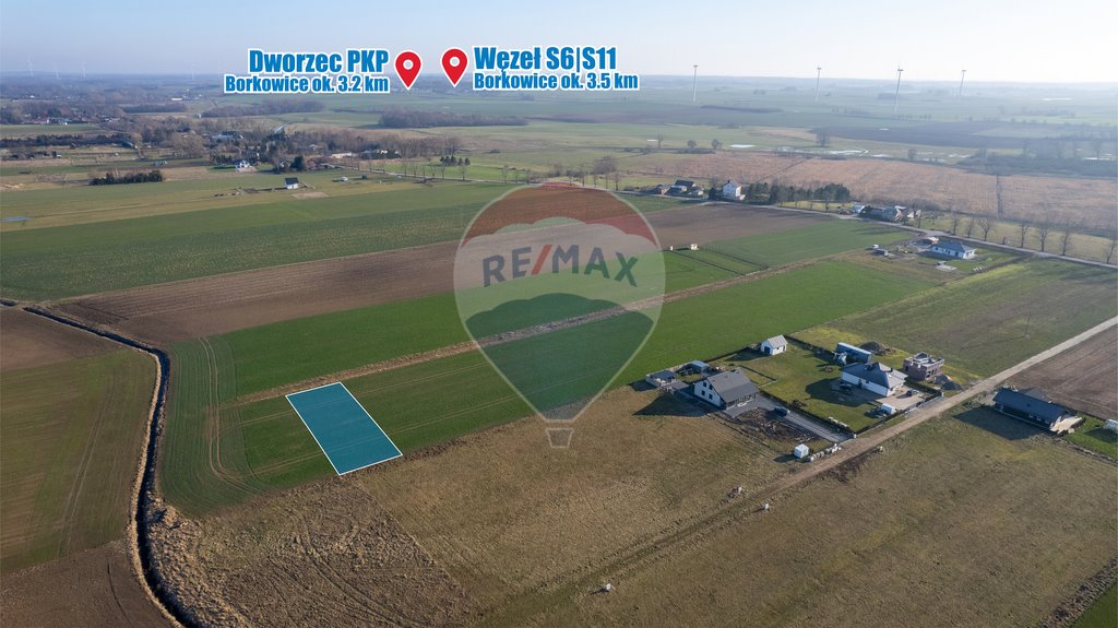 Działka pod dom blisko morza w Śmiechowie, 941 m² Śmiechów  941m2 Foto 1