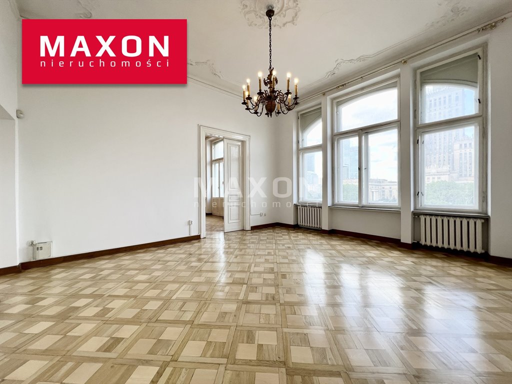 Lokal biurowy z widokiem na PKiN, 7 pokoi, dębowy parkiet Warszawa, Śródmieście, al. Aleje Jerozolimskie  197m2 Foto 1