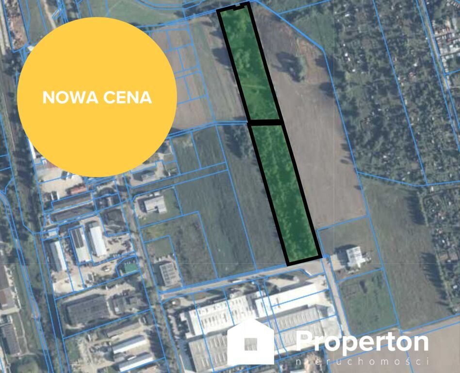 Działka przemysłowa 3 ha z dostępem do głównej drogi Pasłęk  30 000m2 Foto 1
