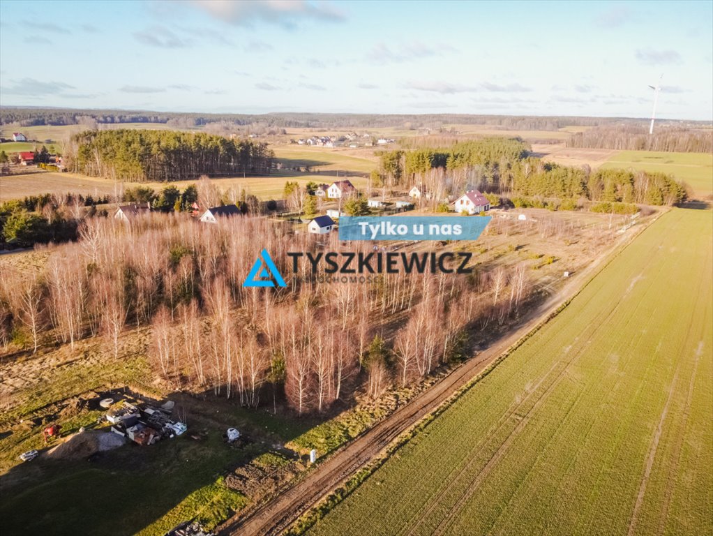 Działka budowlana 1039 m2 nad jeziorem w Kaszubach Strzepcz  1 039m2 Foto 1