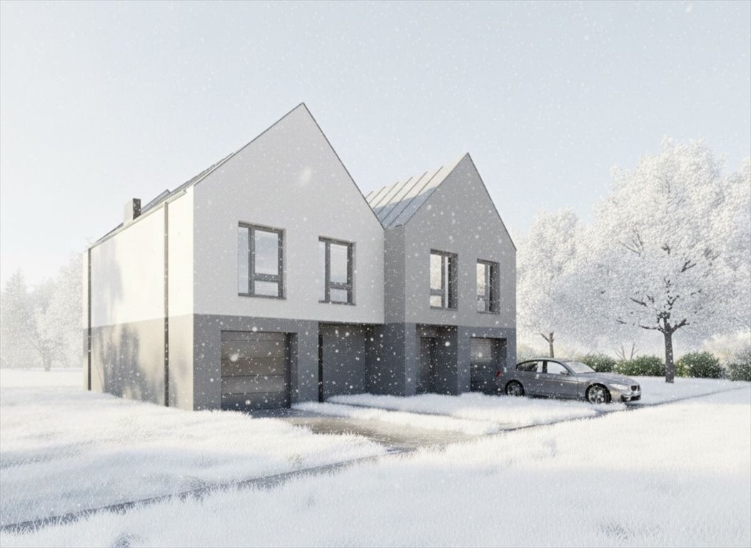 Nowoczesny segment bliźniaka 5 pokoi, garaż, energooszczędny Rzeszów, Słocińska  111m2 Foto 1