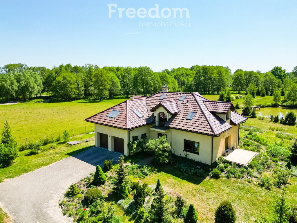 Do sprzedania energooszczędny dom 335 m² w naturze: Brzozówka: Urocza