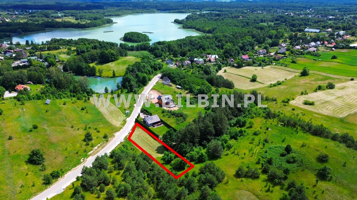 Działka pod dom nad jeziorem Krzywe Wigierskie - polecam! Suwałki  2 608m2 Foto 1