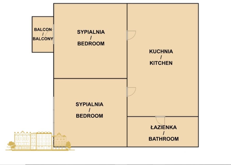 Mieszkanie dwupokojowe na wynajem Kraków, Czyżyny, Czyżyny, Nowohucka  42m2 Foto 11