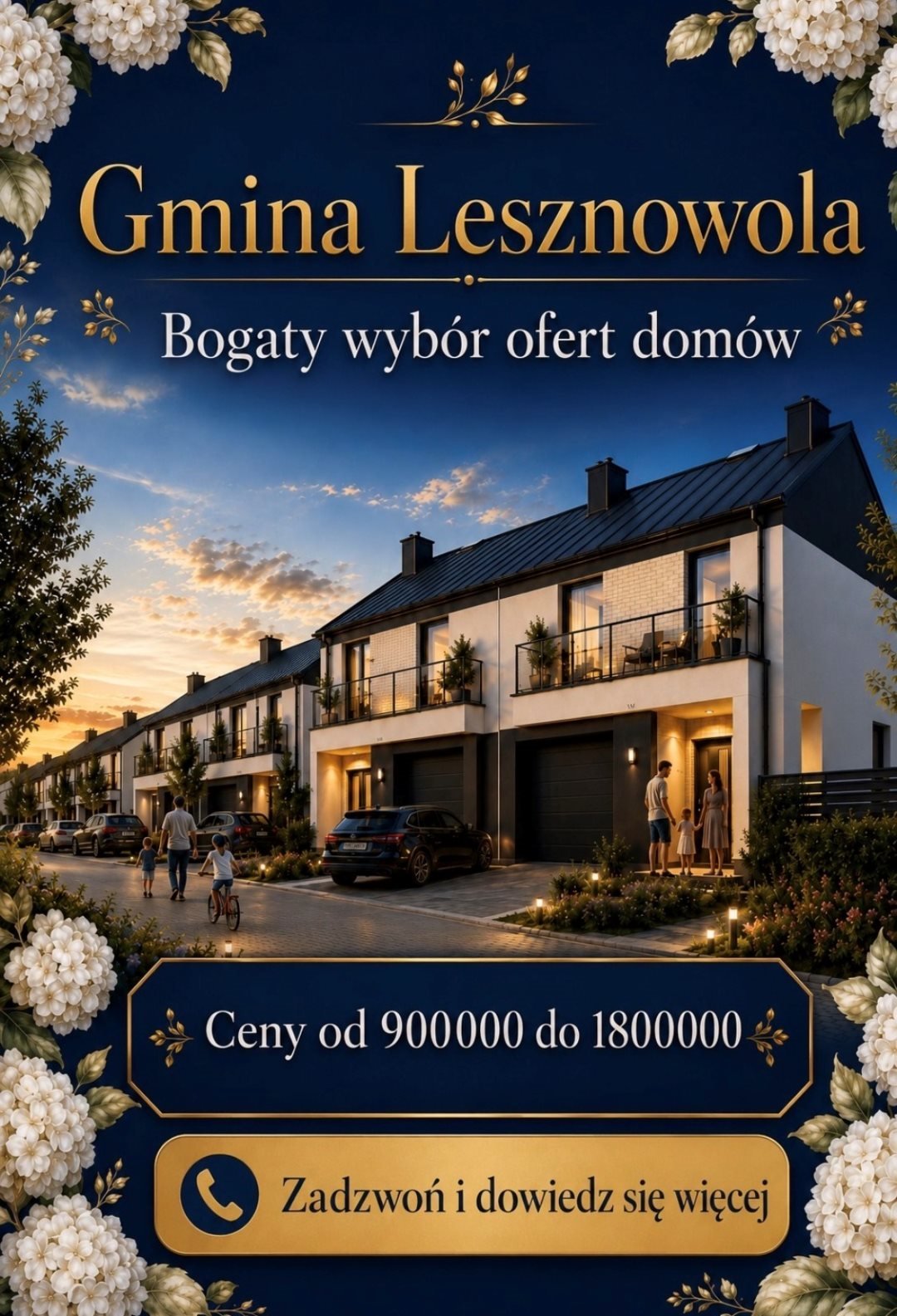 Dom z ogrodem w Lesznowoli, 5 pokoi, gotowy do zamieszkania Lesznowola  120m2 Foto 1