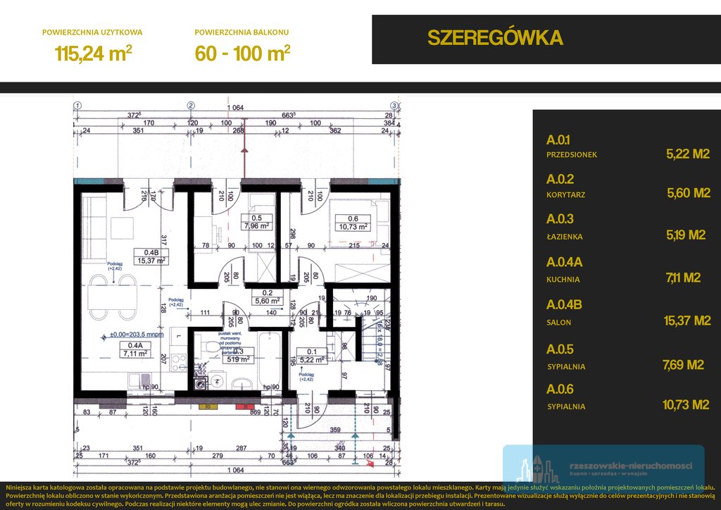 Dom na sprzedaż Rzeszów, Miłocin, Warszawska  115m2 Foto 4