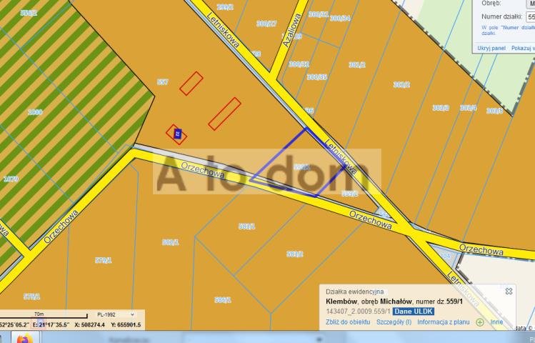 Działka 1700 m² z prądem, pod zabudowę mieszkaniową Michałów  1 700m2 Foto 1