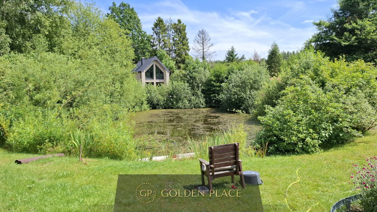 Działka z własnym stawem nad jeziorem w Bieszkowicach Bieszkowice, Okrężna  1 000m2 Foto 1