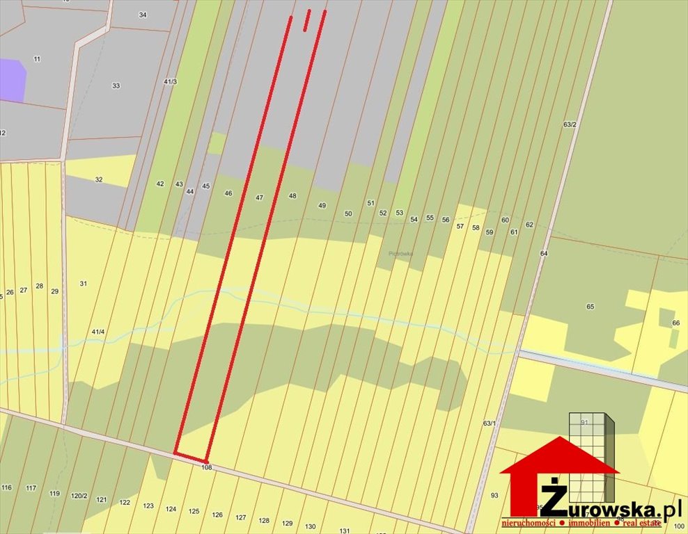 Działka lasowa 28 000 m² w Piotrówce – idealna inwestycja Piotrówka  28 000m2 Foto 1