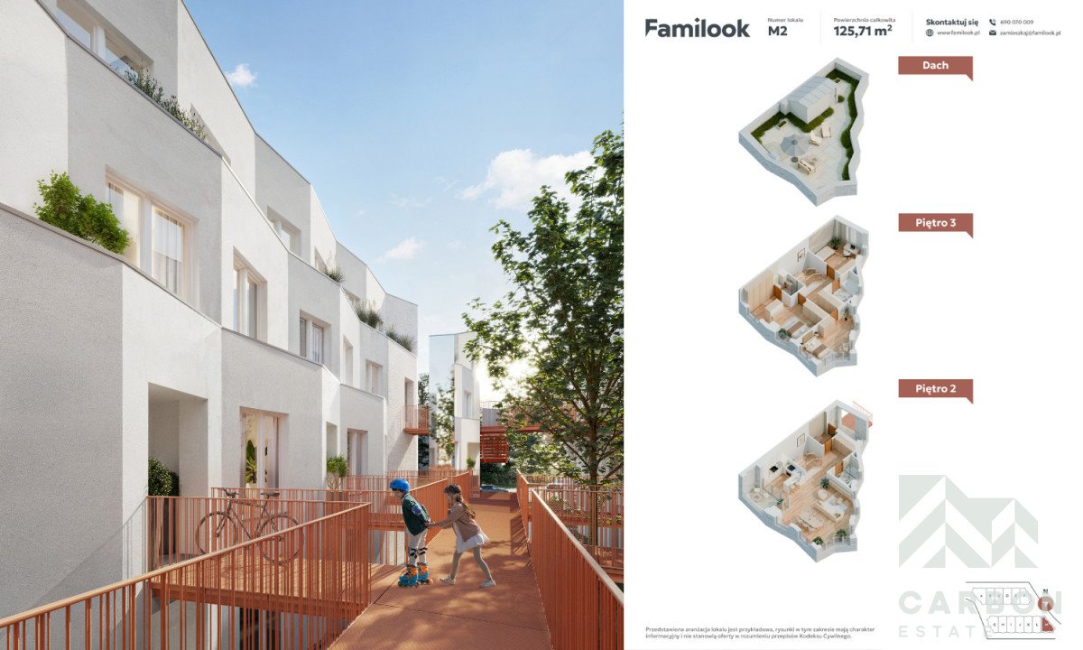 Nowoczesne 125,7 m² z tarasem i loggią na Osiedlu Witosa Katowice, Osiedle Witosa, Michała Ossowskiego  126m2 Foto 1