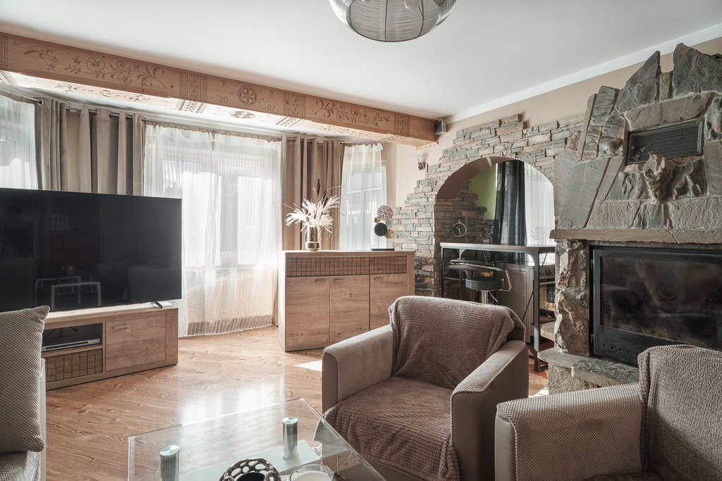 Dom z kominkiem, 115 m2, ogród 331 m2, blisko Zakopanego Biały Dunajec  112m2 Foto 1