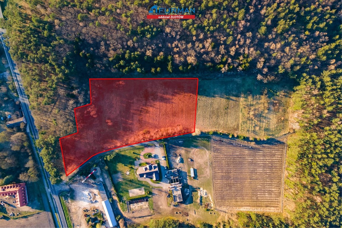 Działka budowlana 2 ha z warunkami zabudowy w Okonku Okonek  20 000m2 Foto 1