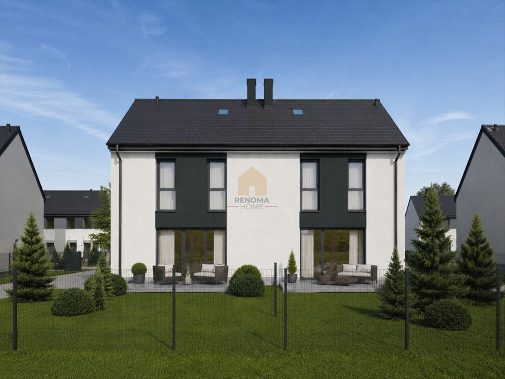 Nowoczesny dom 6 pokoi z ogrodem i garażem w Wilkowicach Wilkowice  143m2 Foto 1