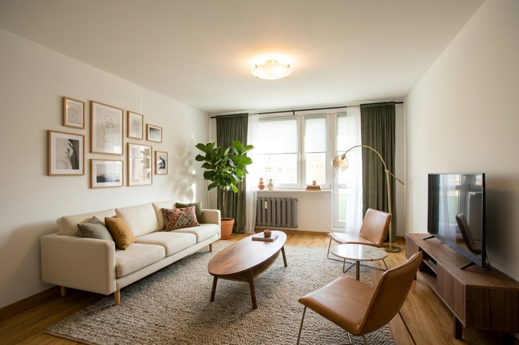 Przestronne 3-pokojowe mieszkanie do remontu, 56 m², Kielce Kielce, Galenowa  56m2 Foto 1