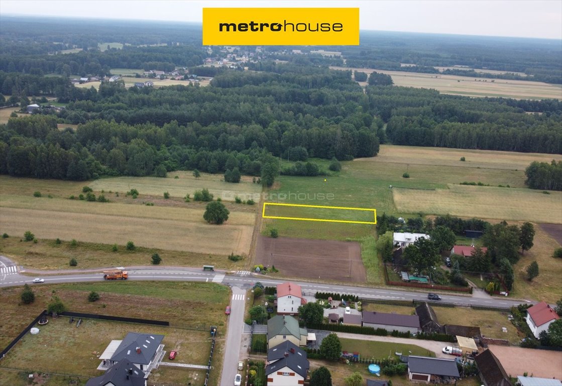 Działka 1518 m² pod dom w cichej okolicy, blisko natury Blochy  1 518m2 Foto 1
