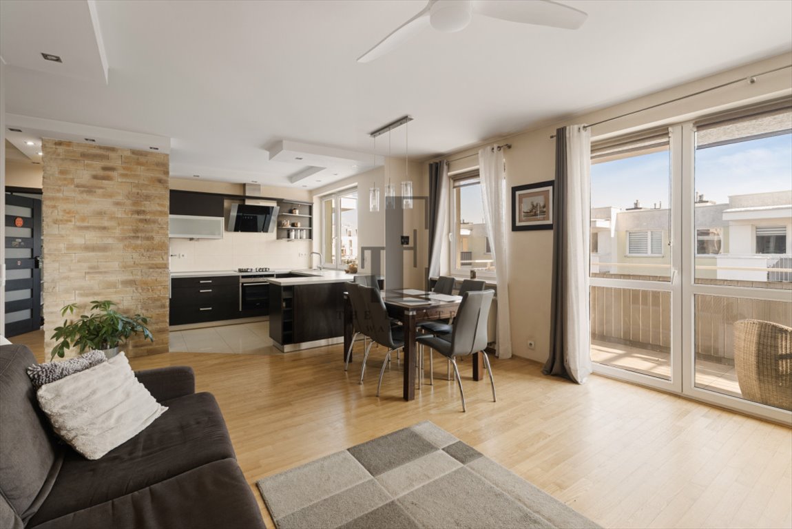 Przestronne 3-pokojowe mieszkanie z balkonem, miejsce w garażu Warszawa, Białołęka, Skarbka z Gór  71m2 Foto 1