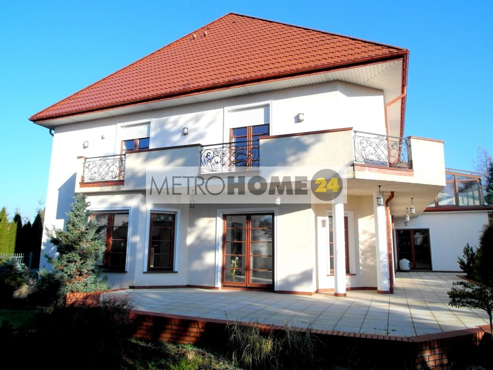 Do sprzedania przestronny dom z basenem i sauną w Wilanowie Warszawa, Wilanów, Zawady  550m2 Foto 1