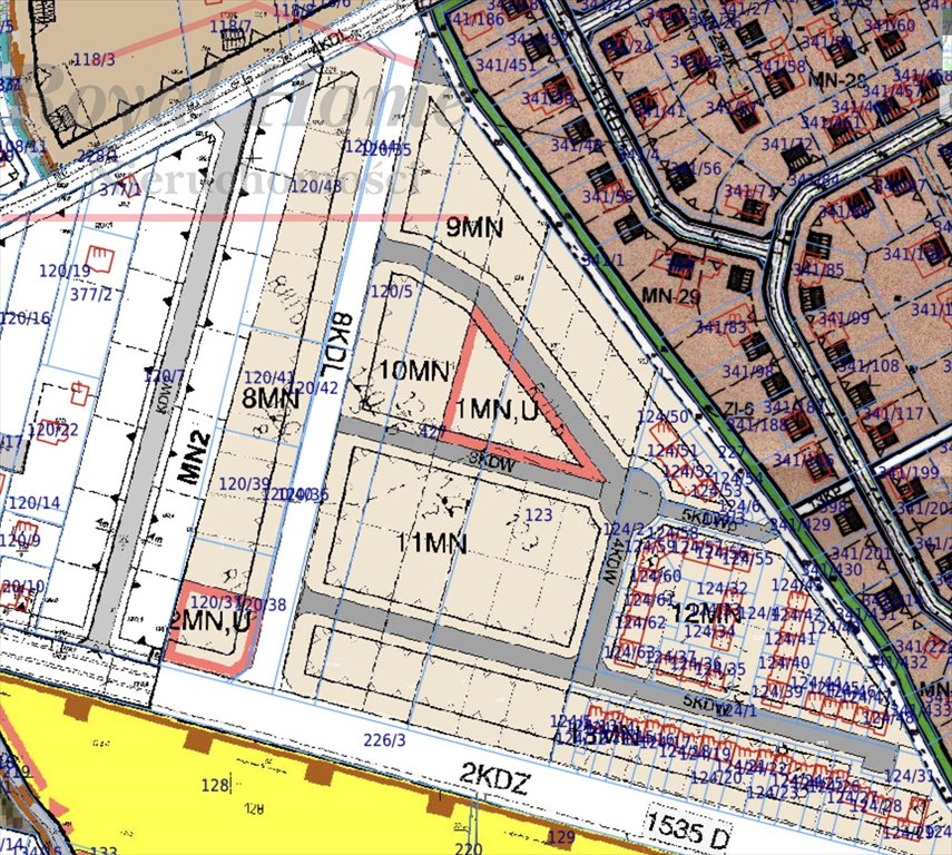 Działka budowlana na sprzedaż Dobrzykowice, Wrocławska  7 147m2 Foto 3