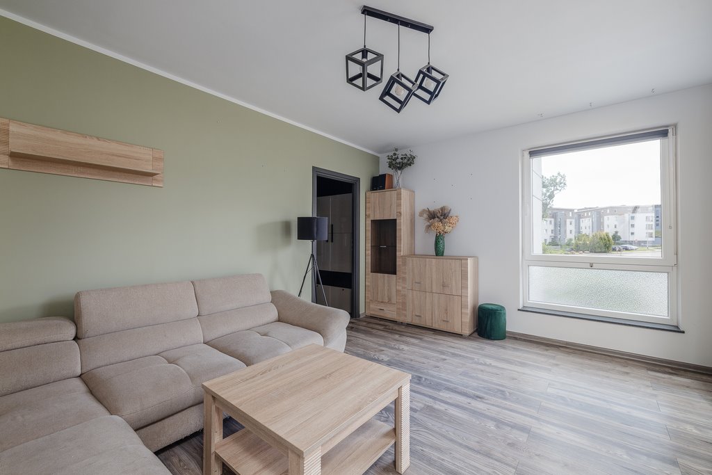 Gotowe 2-pokojowe mieszkanie z balkonem i miejscem w hali Gdańsk, Jasień, Jerzego Świrskiego  55m2 Foto 1