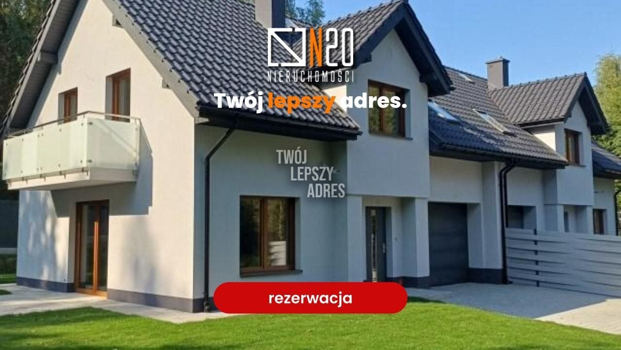 Nowoczesny dom 150 m² z garażem, ogród, cisza - polecam!: Węgrzce Wielkie: Topolowa