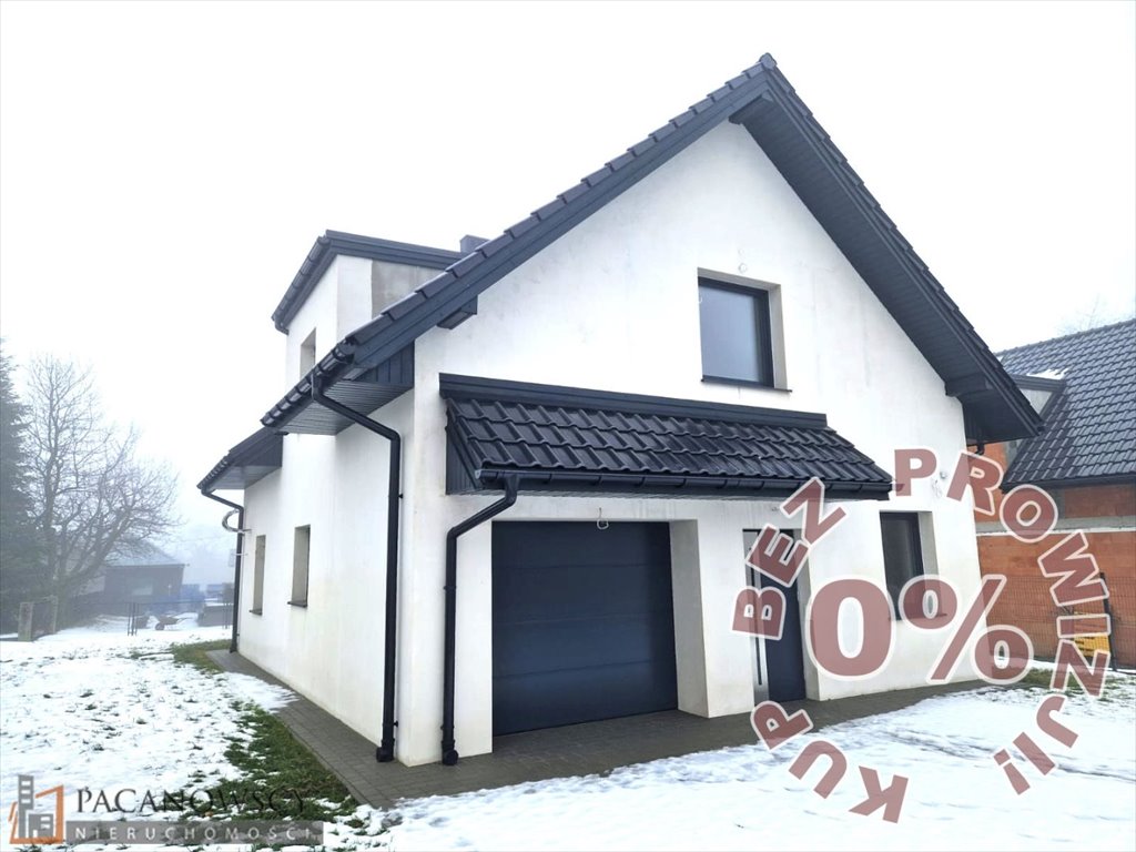 Nowoczesny dom 155m2 z garażem, tarasem i 4 sypialniami Masłomiąca  156m2 Foto 1