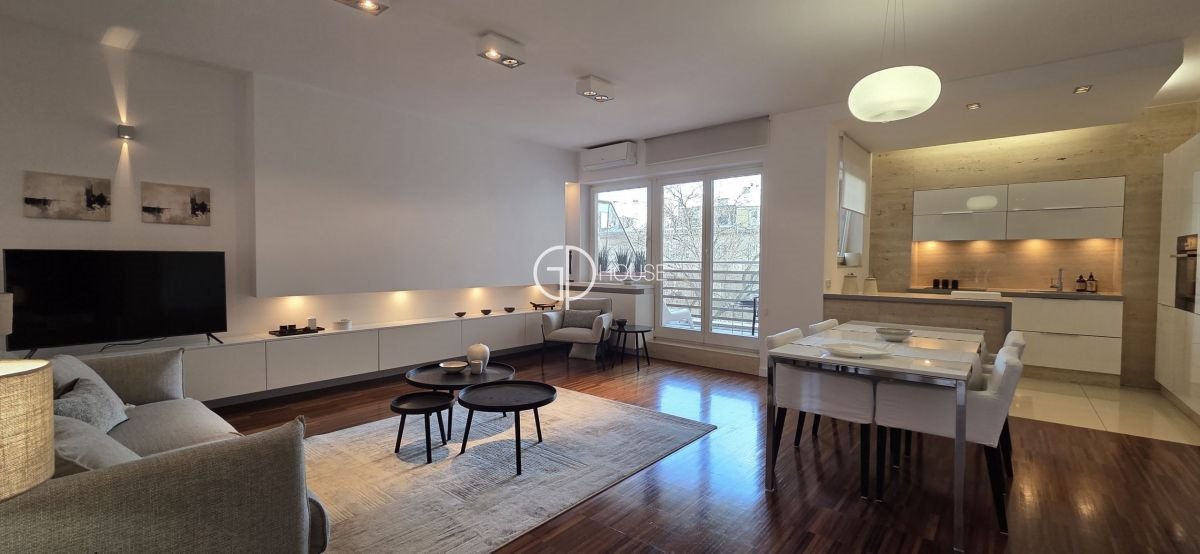 Nowoczesny apartament 130 m2 w Powiślu, 2 sypialnie, garaż Warszawa, Śródmieście, Powiśle, Czerniakowska  130m2 Foto 1