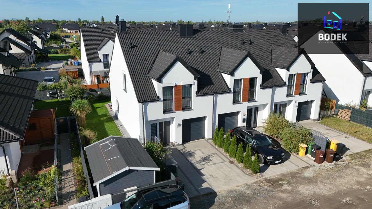 Skrajny dom 117 m² w Krzyków, nowoczesny, z tarasem - polecam! Krzyków, Krzyków, Rumiankowa  117m2 Foto 1