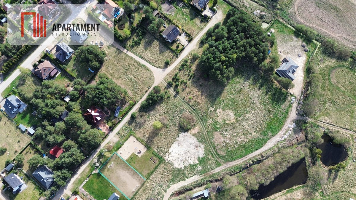 Ostatnia działka budowlana w Zabagnie, 1372 m², blisko autostrady Zabagno  1 372m2 Foto 1