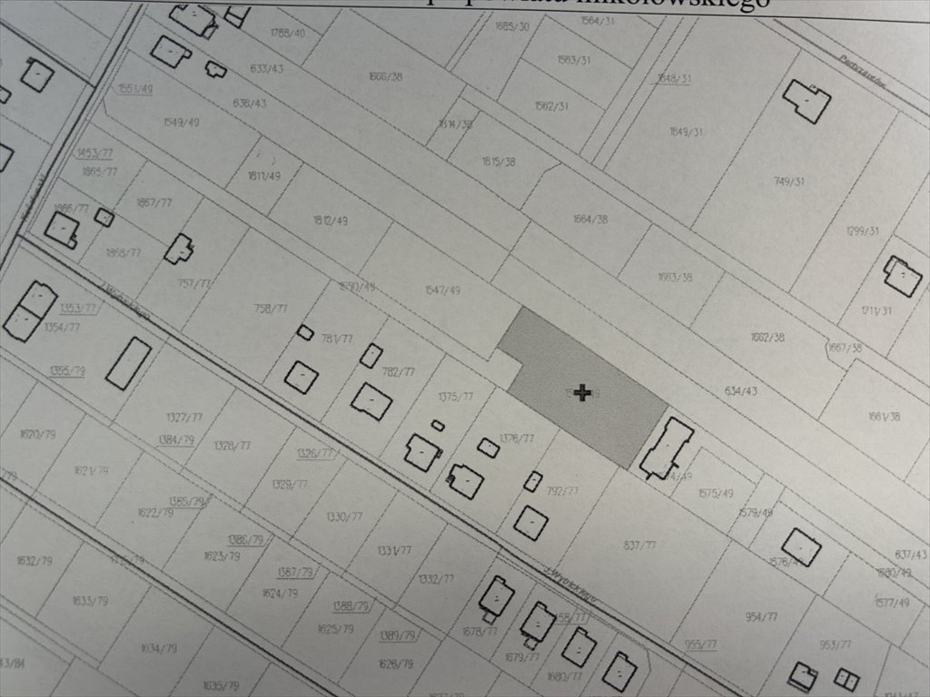 Działka budowlana 1944 m2 z mediami, podział, blisko rekreacji Orzesze, Kościuszki  1 944m2 Foto 1