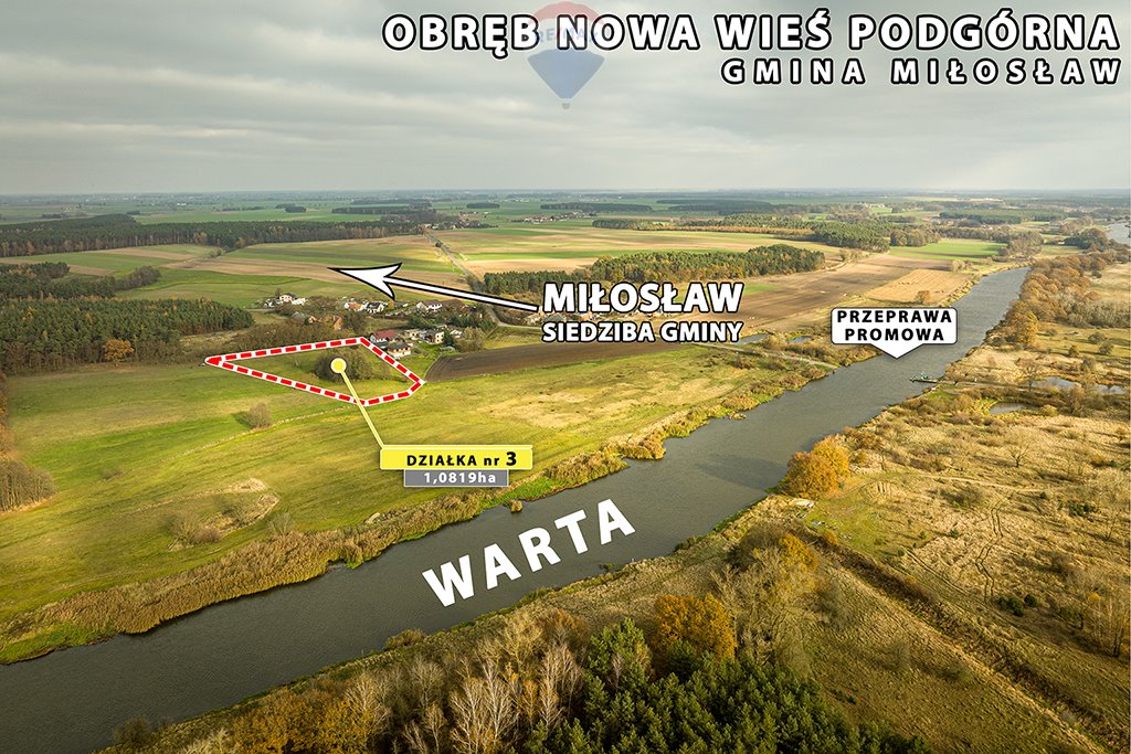 Działka budowlana na sprzedaż Nowa Wieś Podgórna  10 819m2 Foto 16