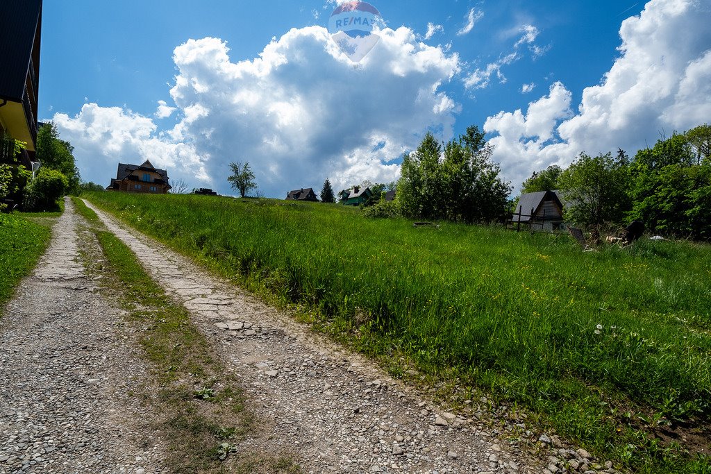 Działka budowlana na sprzedaż Poronin  854m2 Foto 3