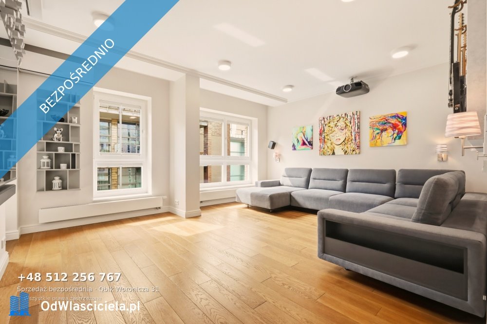 Na sprzedaż luksusowe 5-pokojowe mieszkanie 146 m² w Warszawie Warszawa, Mokotów, Woronicza 31  146m2 Foto 1