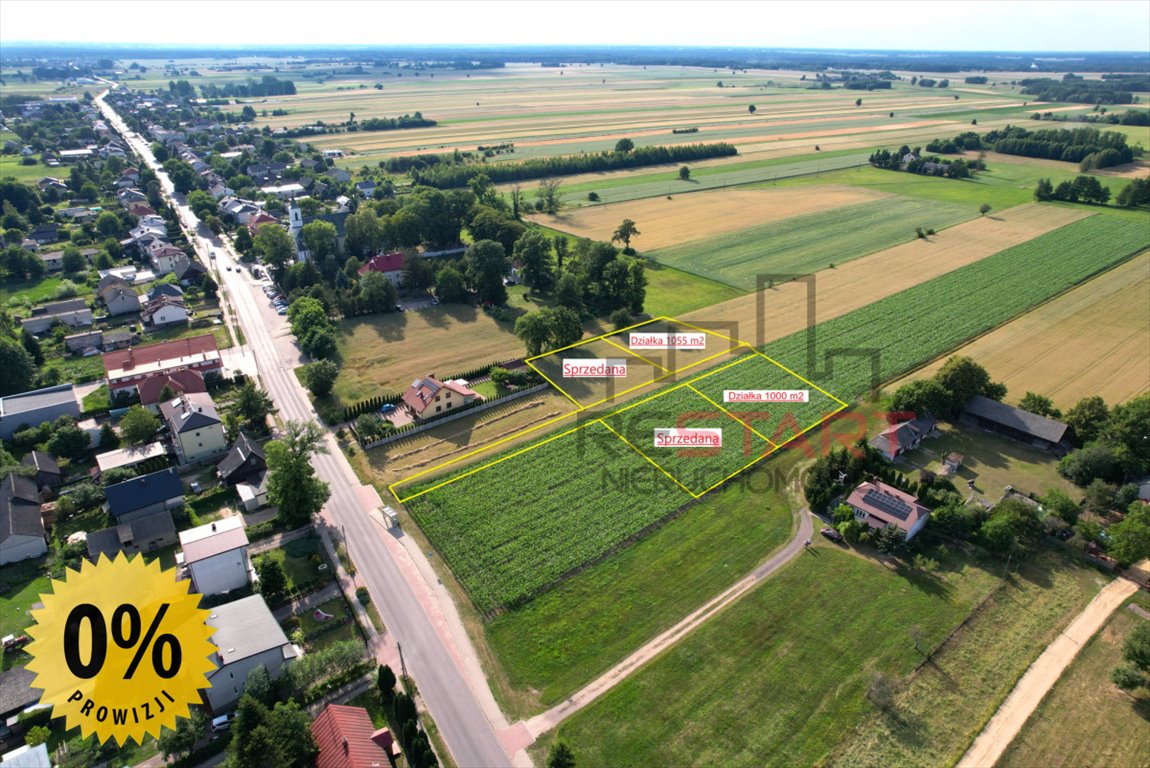 Działka budowlana na sprzedaż Obryte  1 000m2 Foto 1