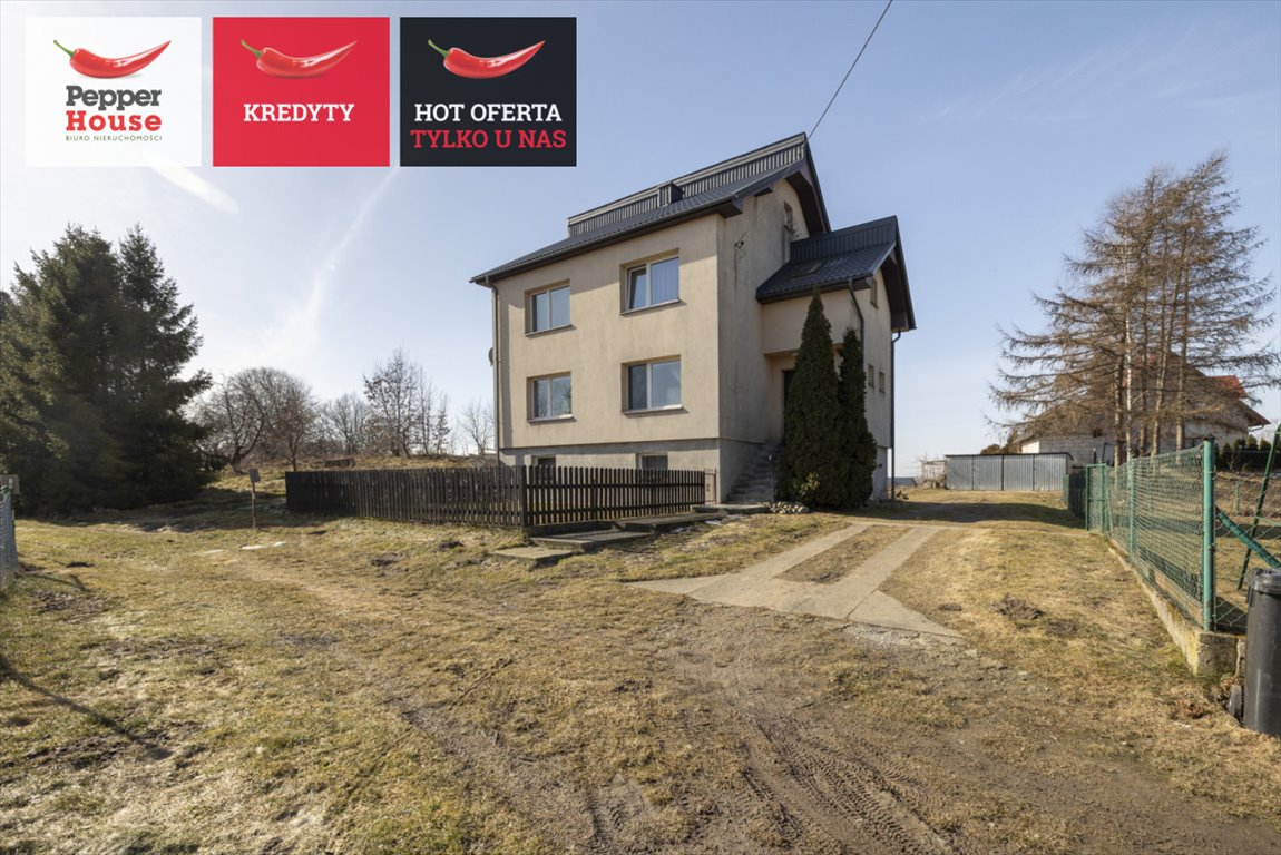 Dom z 2 niezależnymi mieszkaniami, jezioro 350m Łyśniewo Sierakowickie  200m2 Foto 1