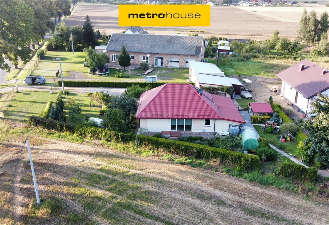 Urokliwy dom 123 m2 z ogrodem i kominkiem - spokój i komfort Burkat  123m2 Foto 1