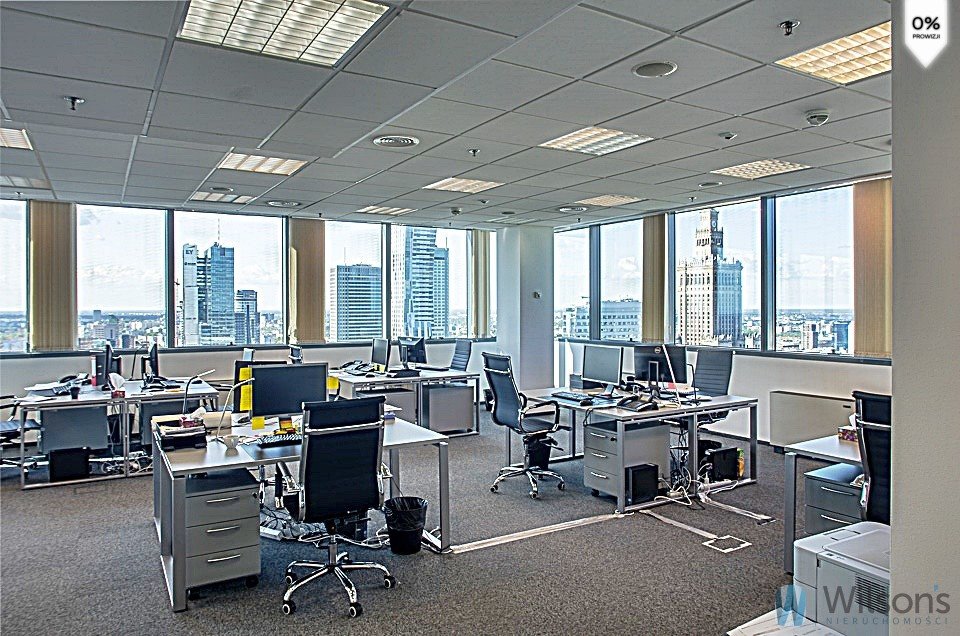 Nowoczesne biuro 289 m² w centrum Warszawy z panoramicznym widokiem Warszawa, Śródmieście  289m2 Foto 1