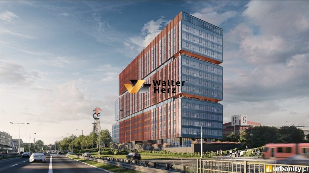 Nowoczesny biurowiec 411 m² z tarasami i industrialnym stylem Katowice, Dąb, ks. Piotra Ściegiennego  411m2 Foto 1