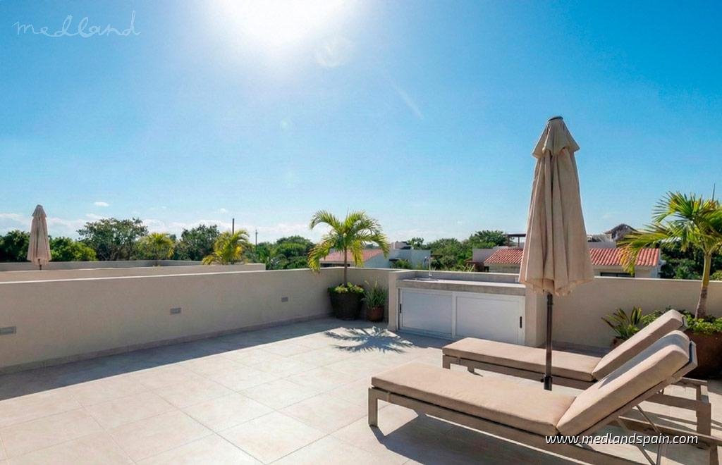 Nowoczesne apartamenty w San Javier z solarium i patio Hiszpania, Murcia  74m2 Foto 1