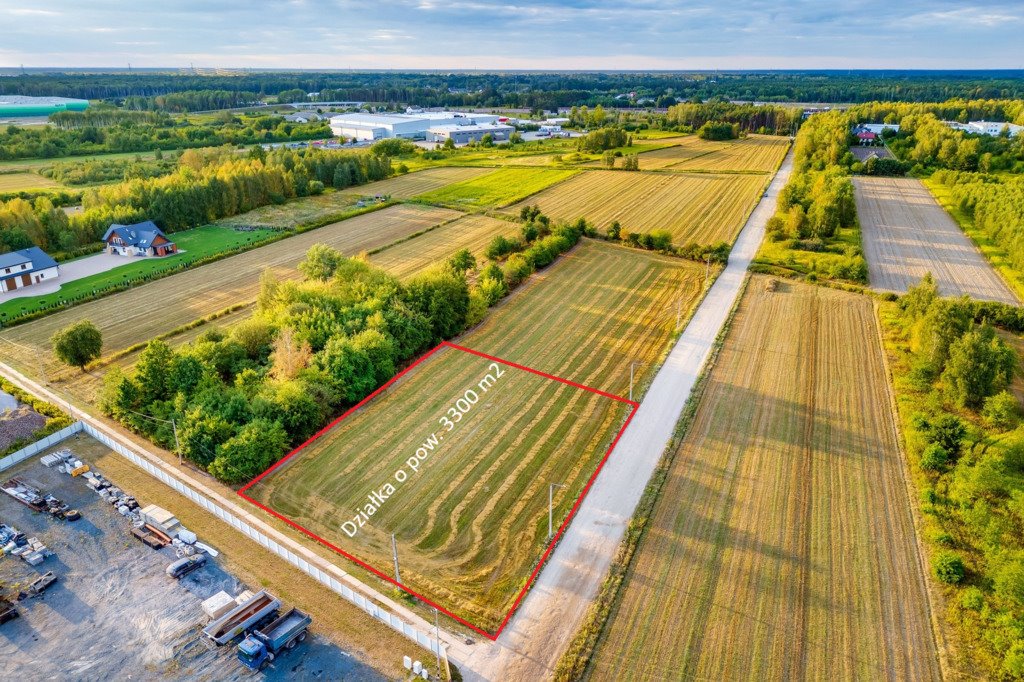 Działka 3300 m2 pod magazyny i hale w Duchnowie Duchnów, Spacerowa  3 300m2 Foto 1