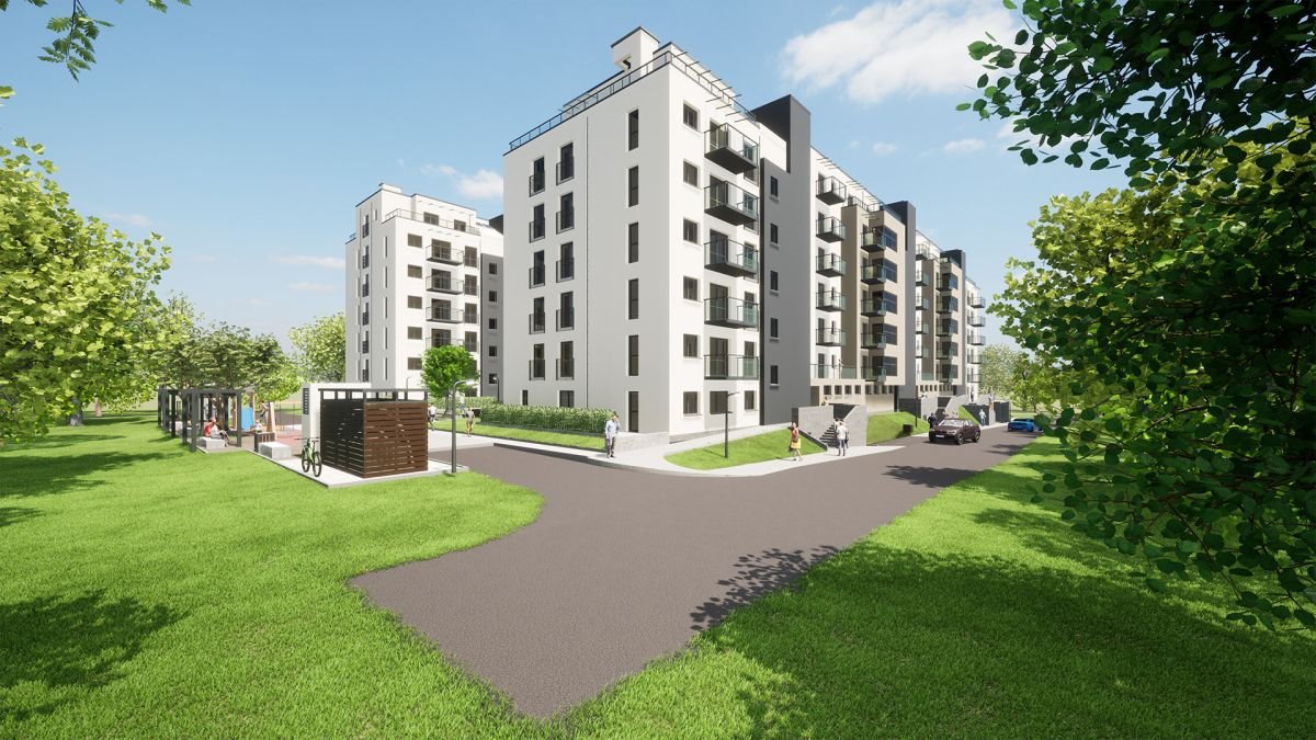 Nowoczesne 52 m² z balkonem, garaż i komórka Rzeszów, Henryka Wieniawskiego  52m2 Foto 1