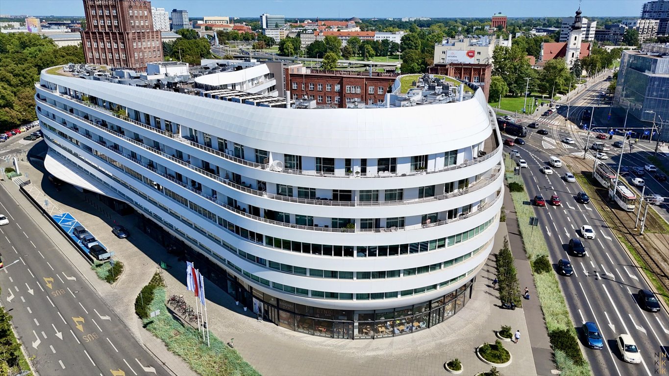 Nowoczesne studio z balkonem i dostępem do SPA w centrum Wrocławia Wrocław, Stare Miasto, Podwale  28m2 Foto 1