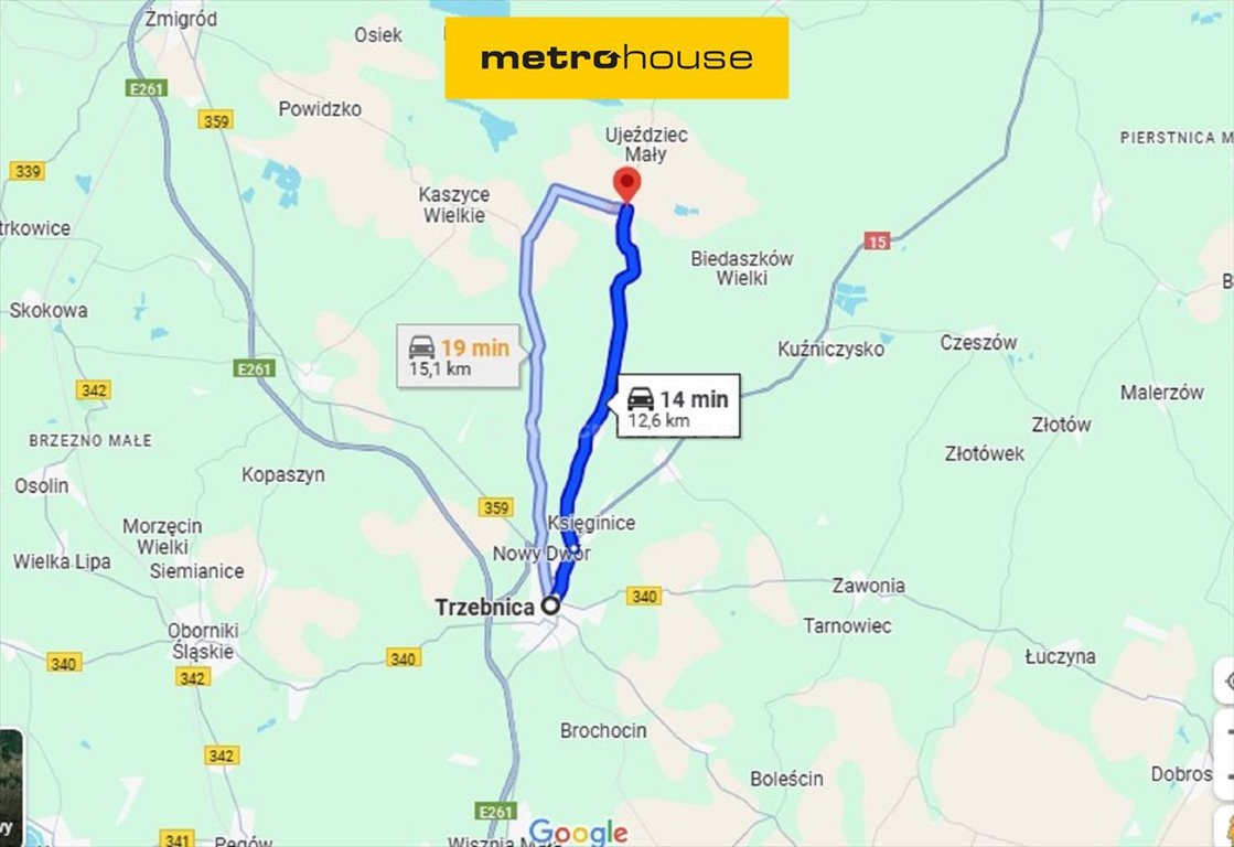 Działka rolna na sprzedaż Ujeździec Wielki  20 600m2 Foto 1