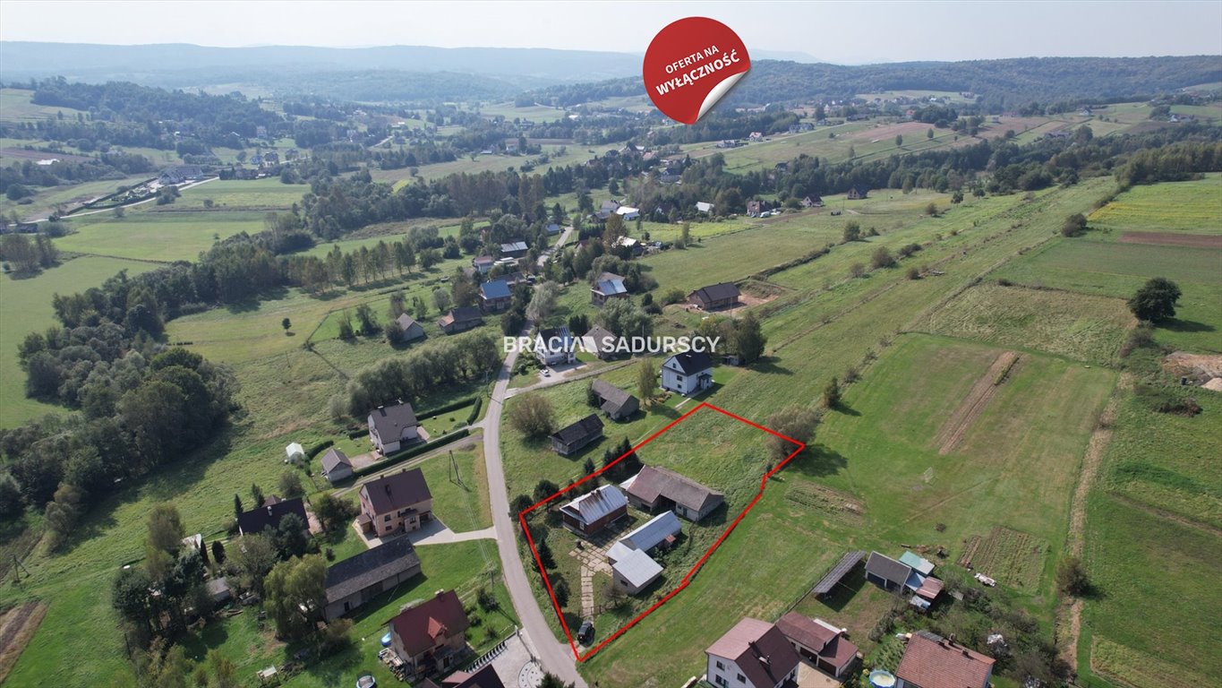 Działka budowlana na sprzedaż Gnojnik  2 700m2 Foto 9