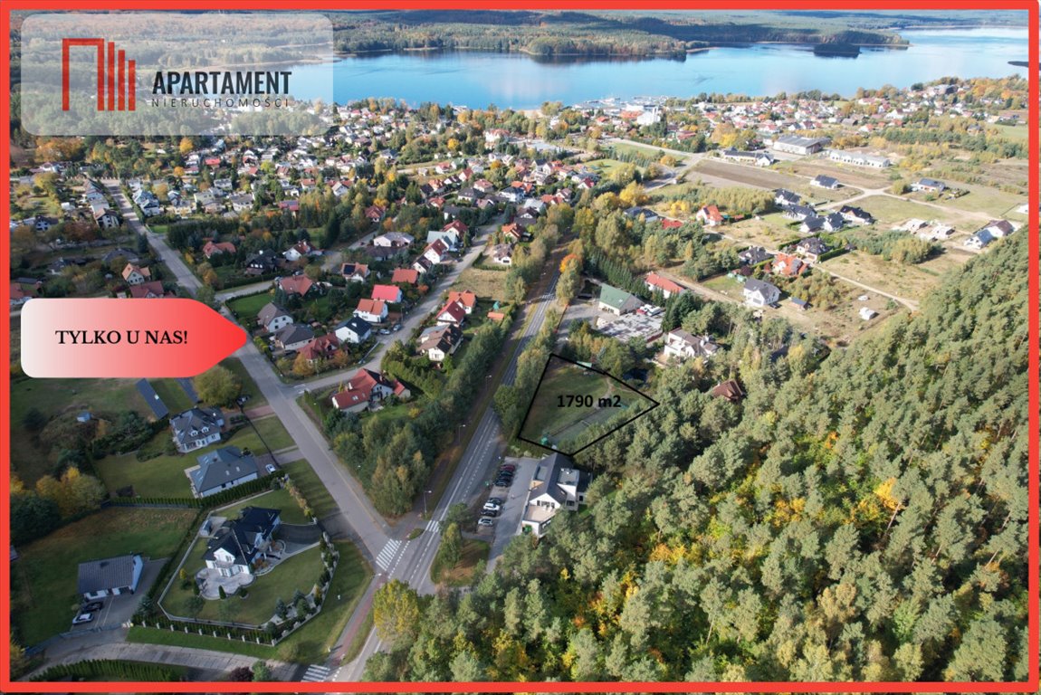 Działka budowlana na sprzedaż Charzykowy  1 790m2 Foto 1