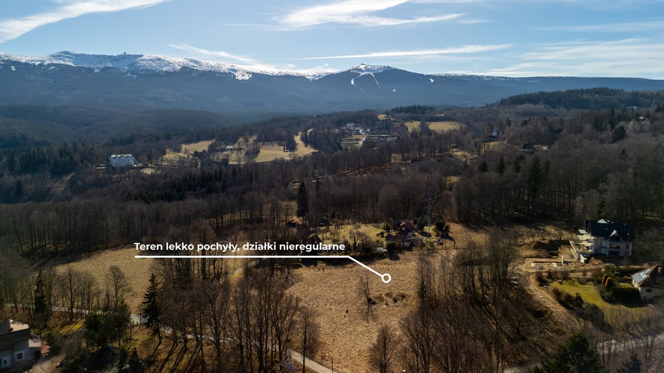 Działka 1728 m2 z widokiem na Karkonosze w Szklarskiej Porębie Szklarska Poręba  1 728m2 Foto 1
